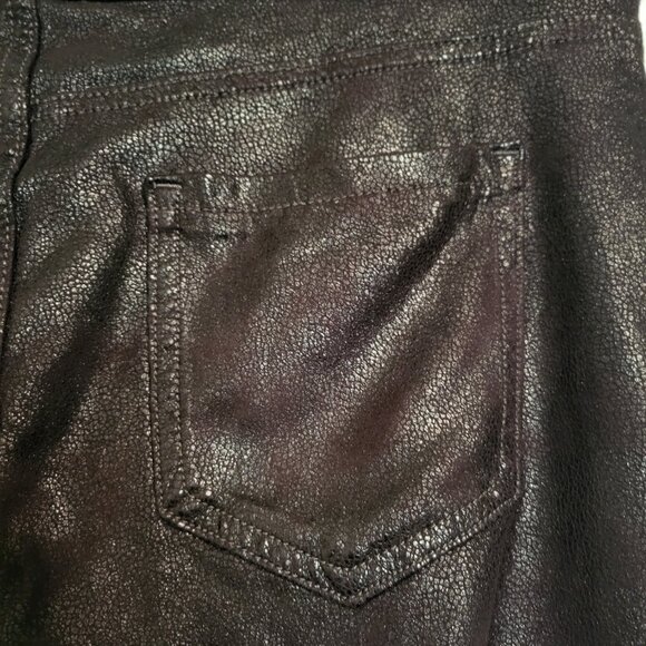 Liverpool NWOT Sienna Brown Textured Soft Pull on Leggings Women's Size 12 - Picture 7 of 11
